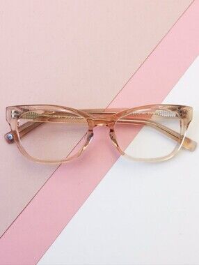 Warby Parker Frames -  Finch - Peach Bellini